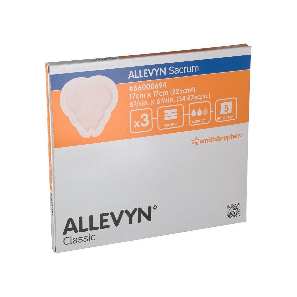 allevyn sacrum 17x17 cm 3 unidades