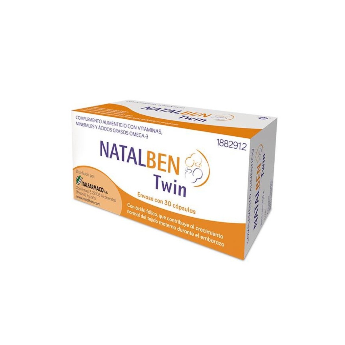 natalben twin 30 capsulas