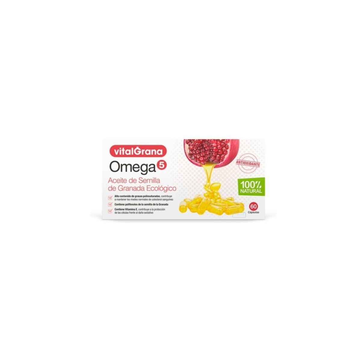vitalgrana omega 5 60 capsulas