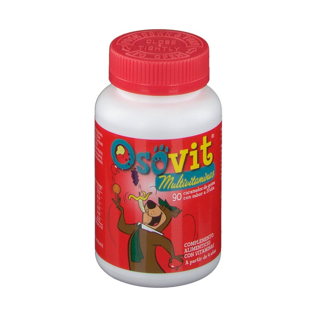 osovit multivitaminas 90 caramelos