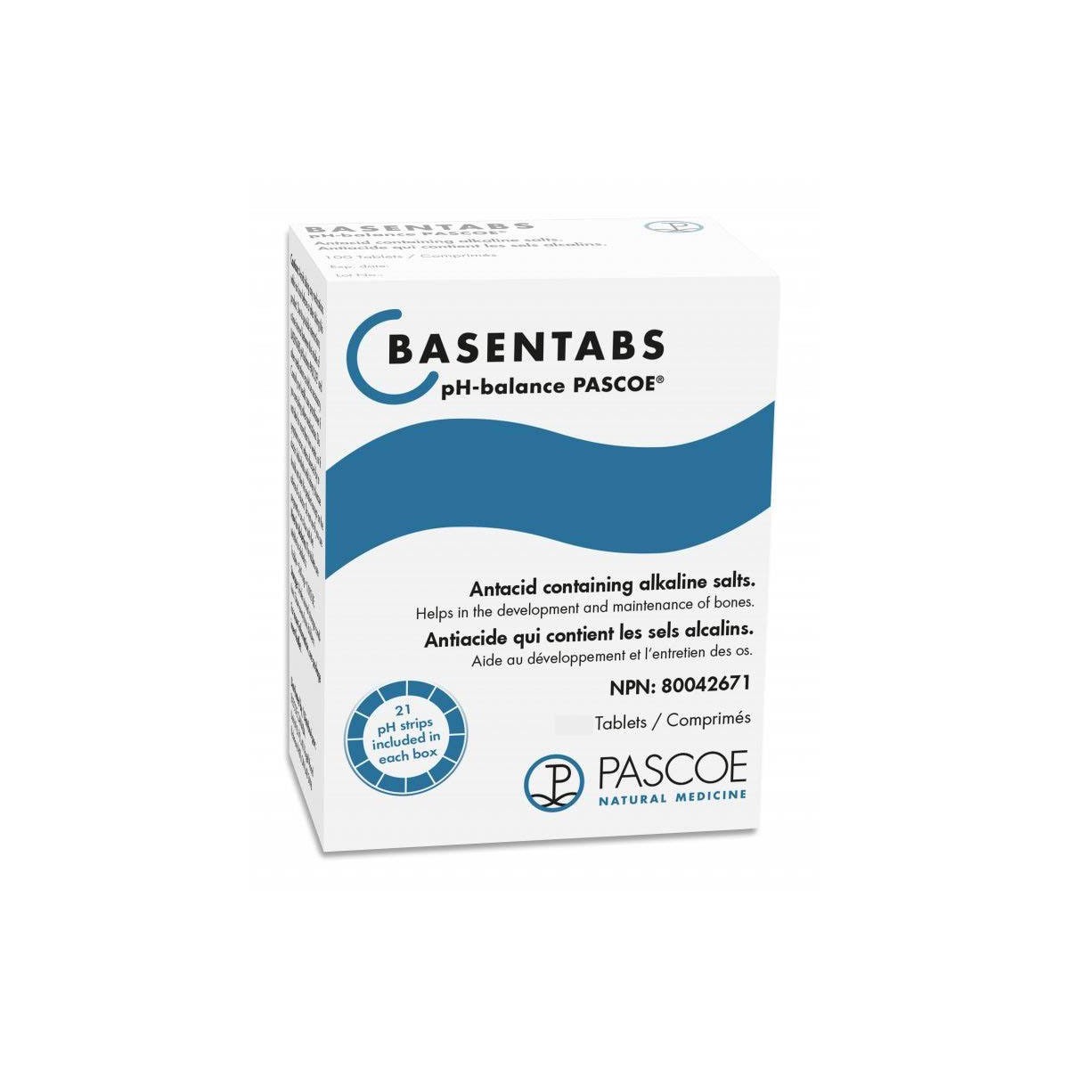 pascoe basentabs ph balance 100 comprimidos