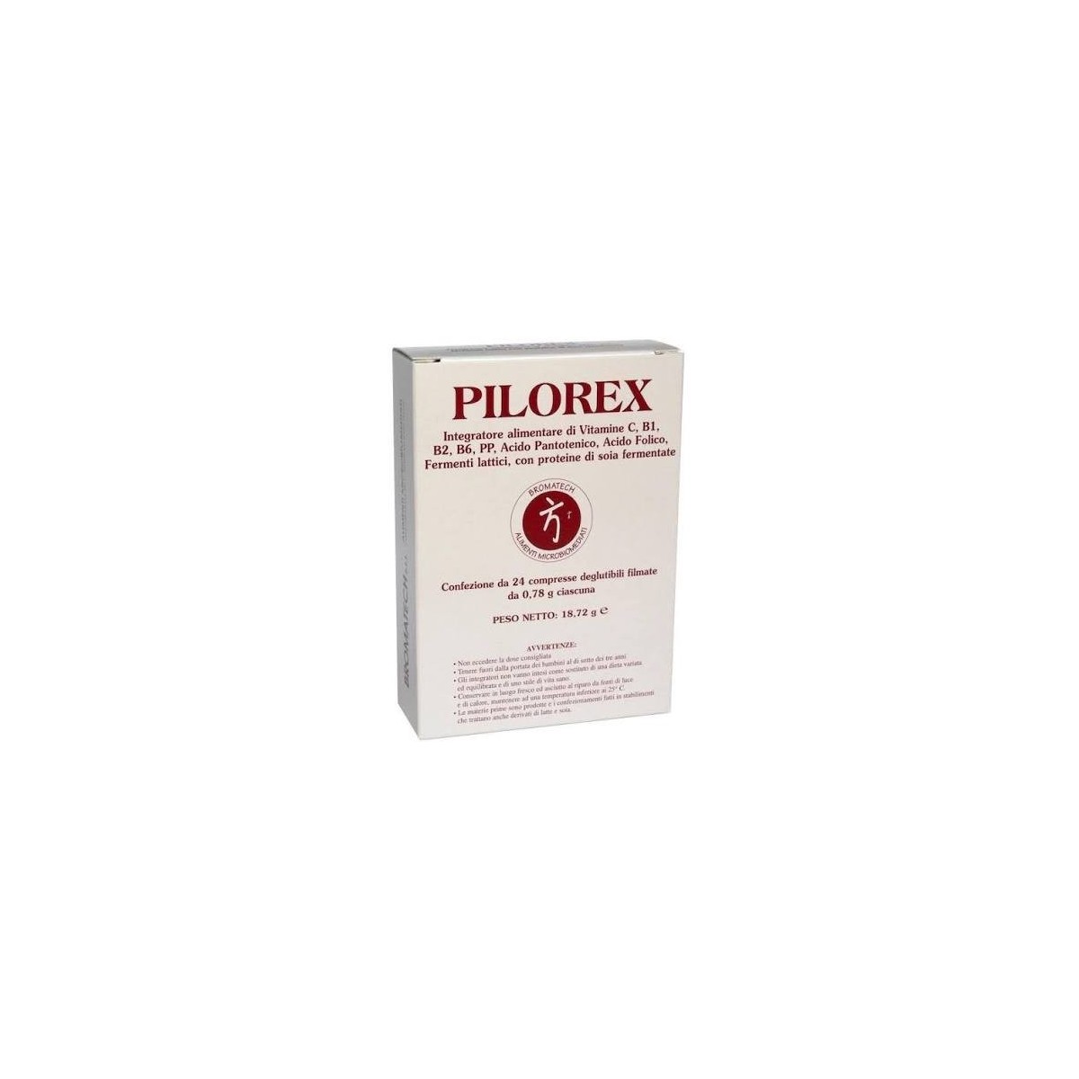 bromatech pilorex 24 tabletas