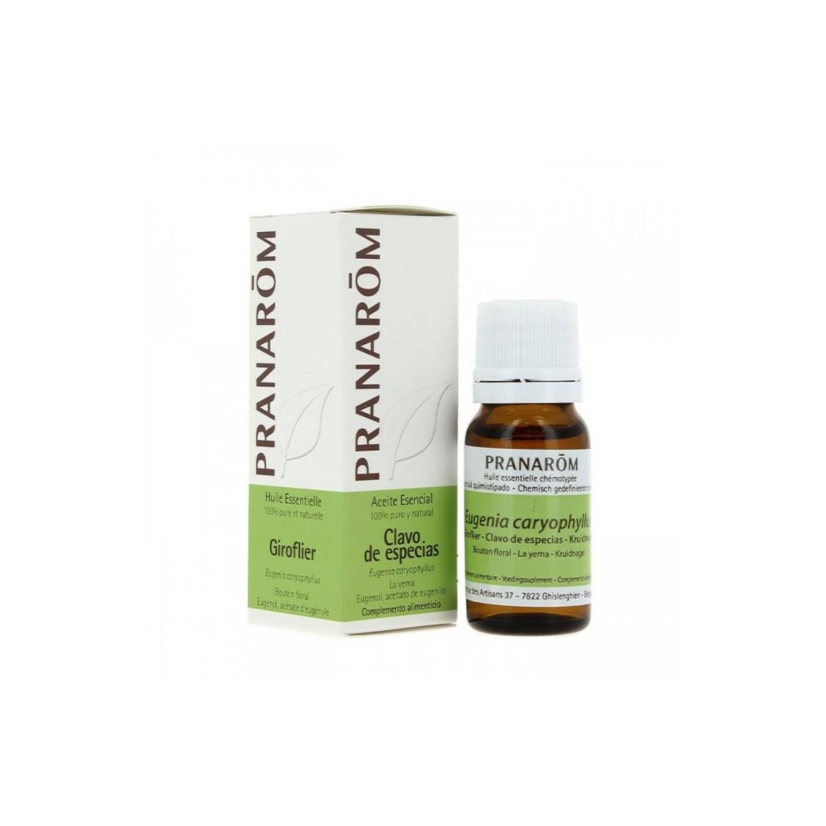 pranarom aceite esencial clavo de especias 10ml