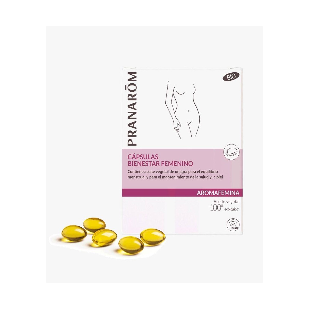 pranarom bienestar femenino 30 capsulas