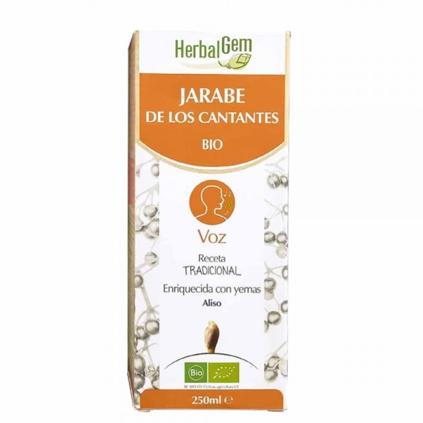herbalgem jarabe de los cantantes bio 250 ml