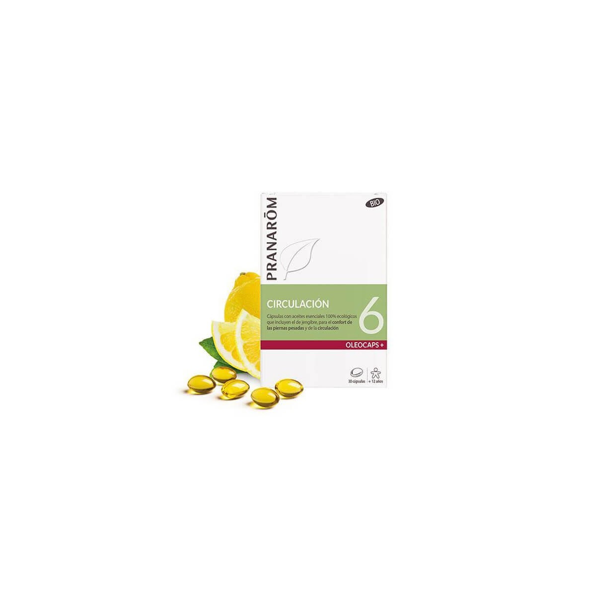 pranarom 6 circulacion bio 30 capsulas