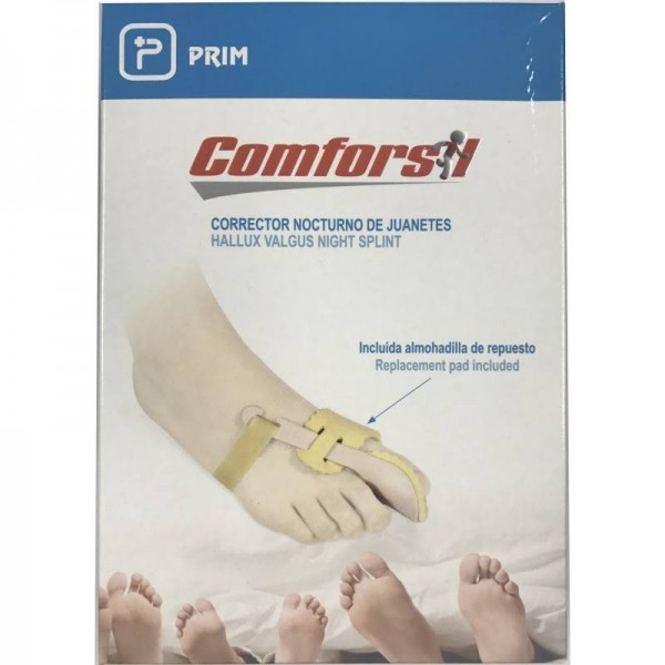 comforsil corrector juanetes nocturno izquierdo 1 unidad cc252