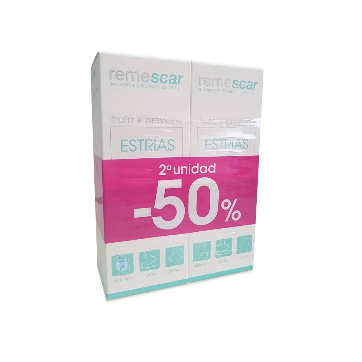 remescar estrias pack duplo