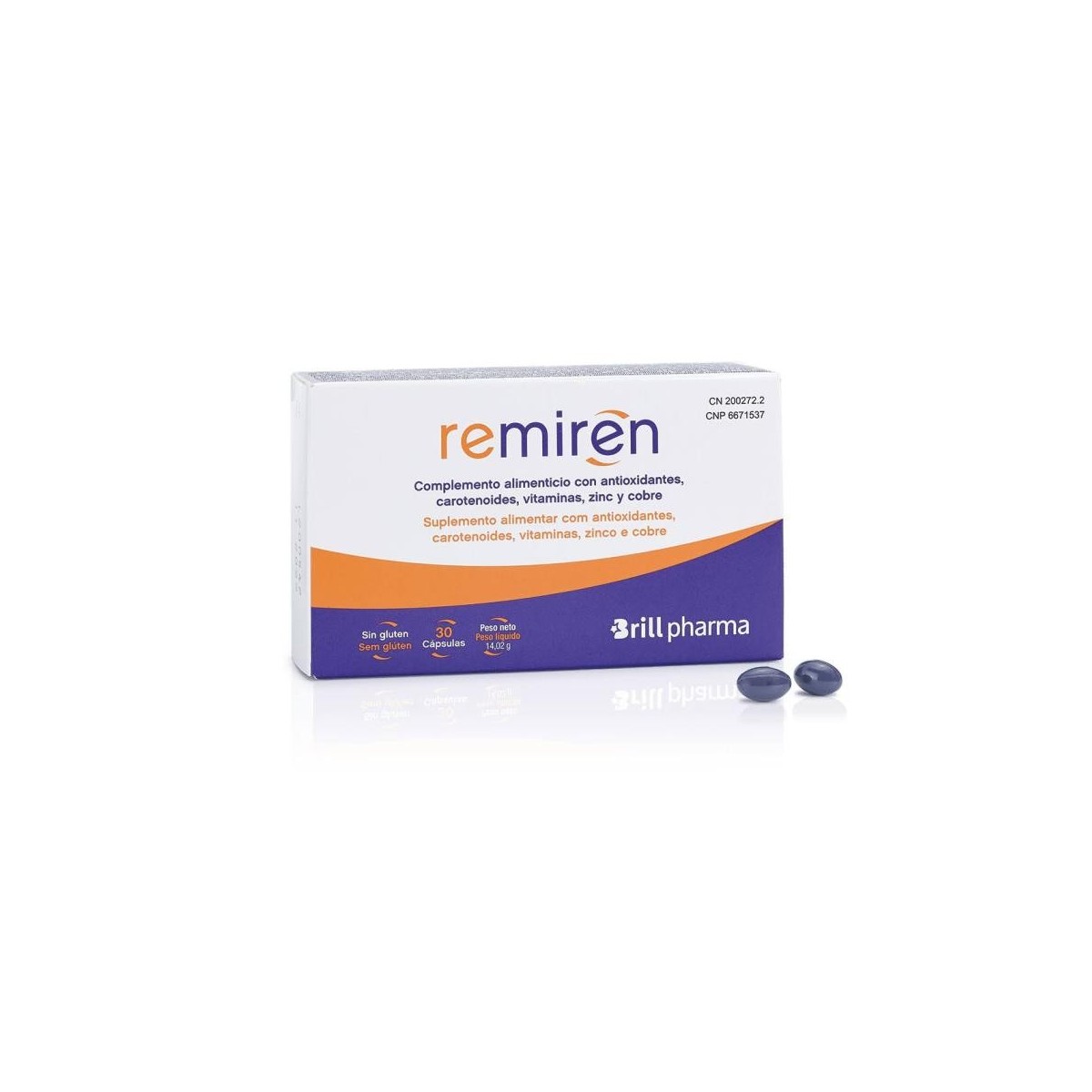 brill pharma remiren capsulas