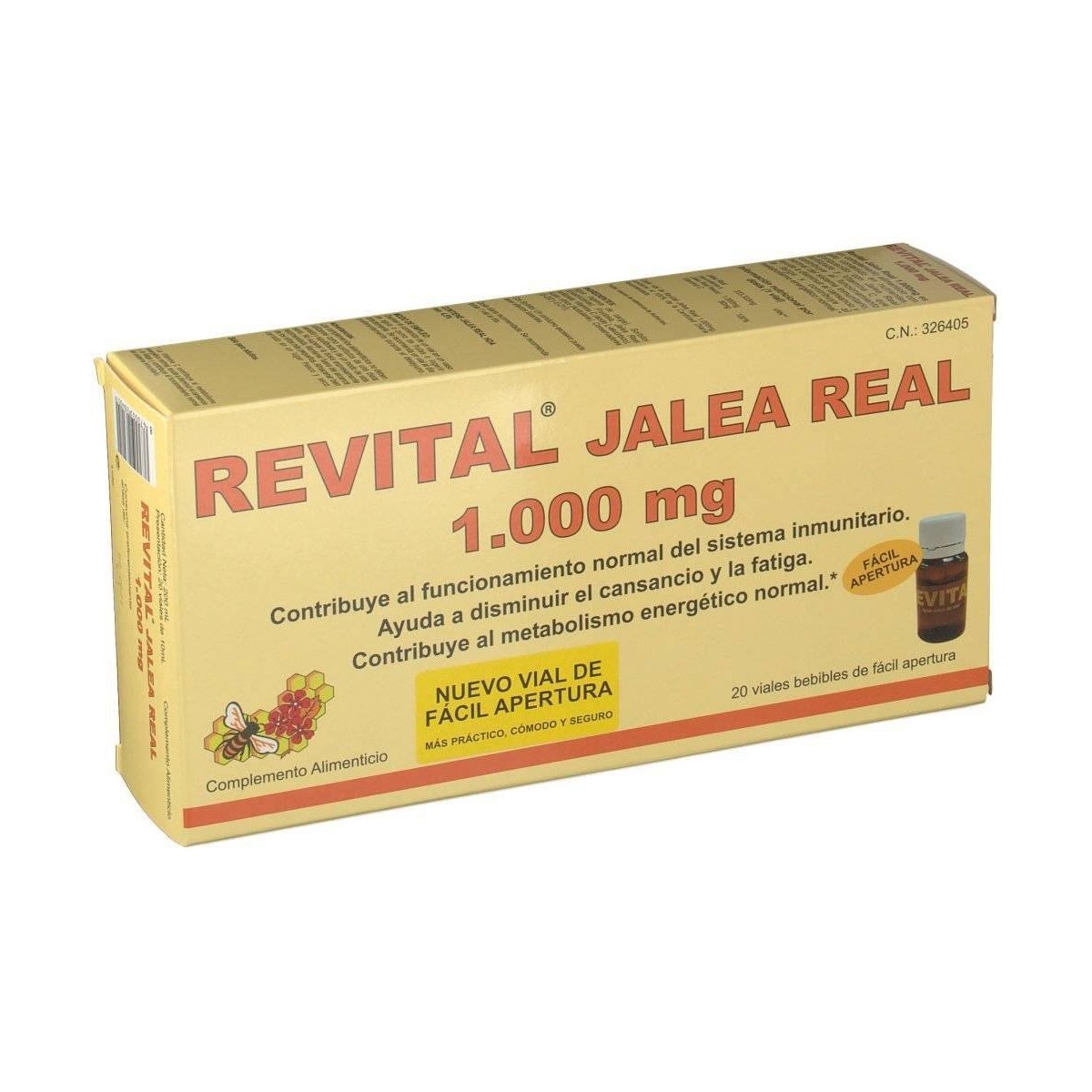 revital jalea real 20 ampollas