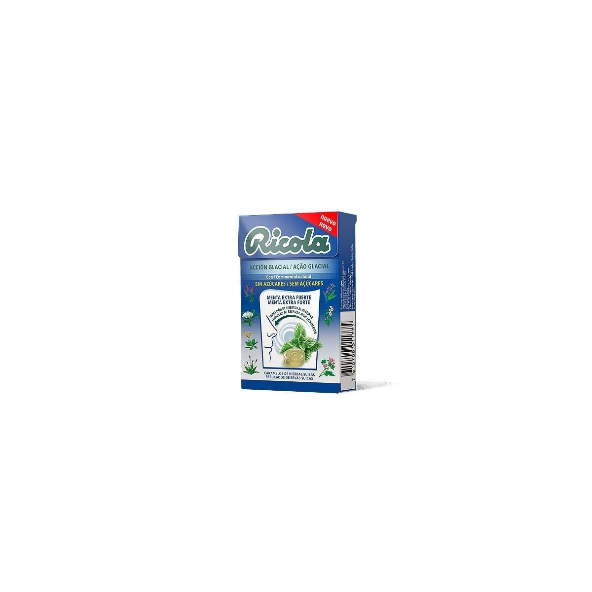 ricola caramelos menta extra fuerte 50 g 