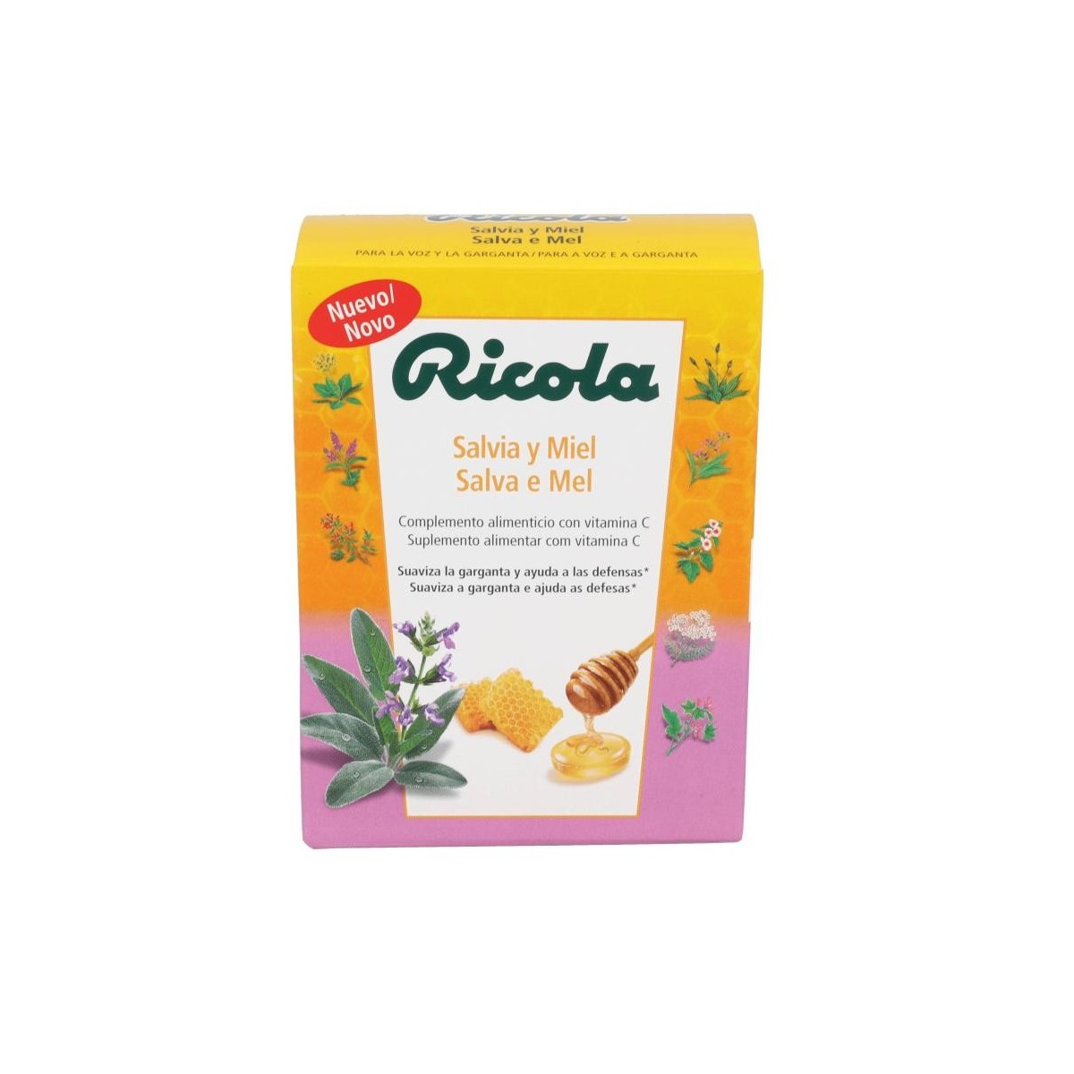 ricola salvia y miel 50 gr