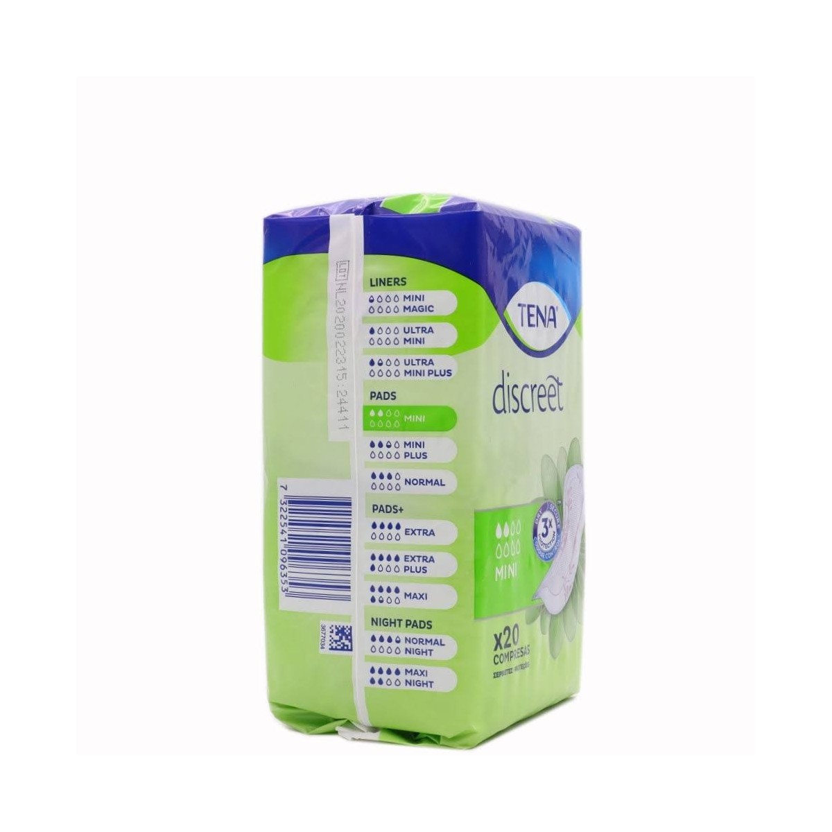 tena discreet mini 20 uds