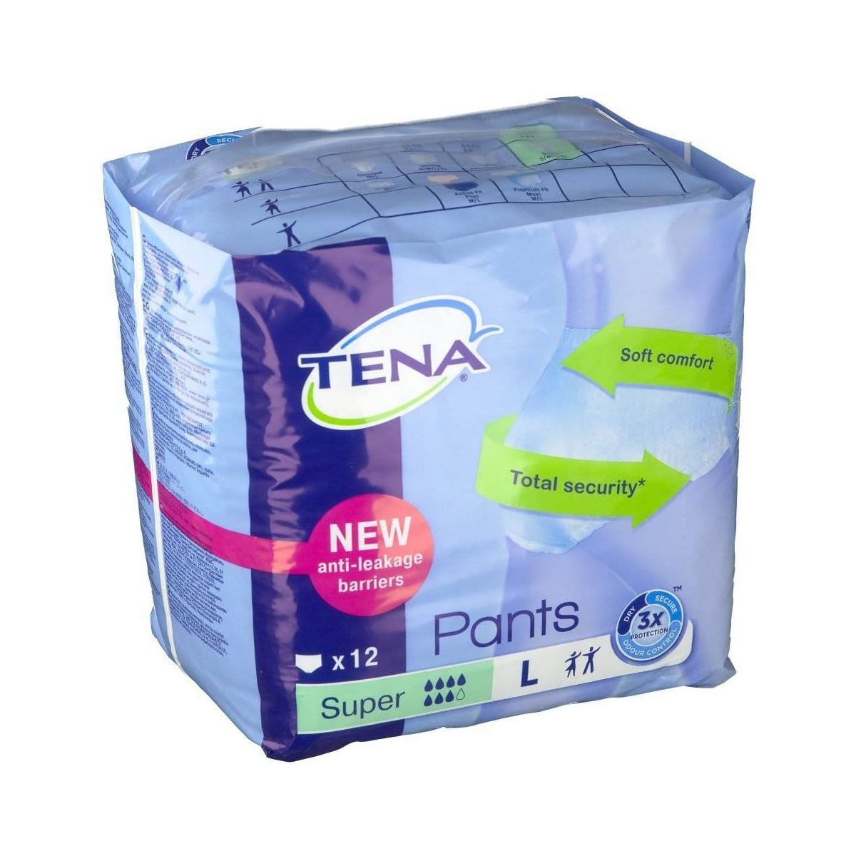 tena pants super 12 uds