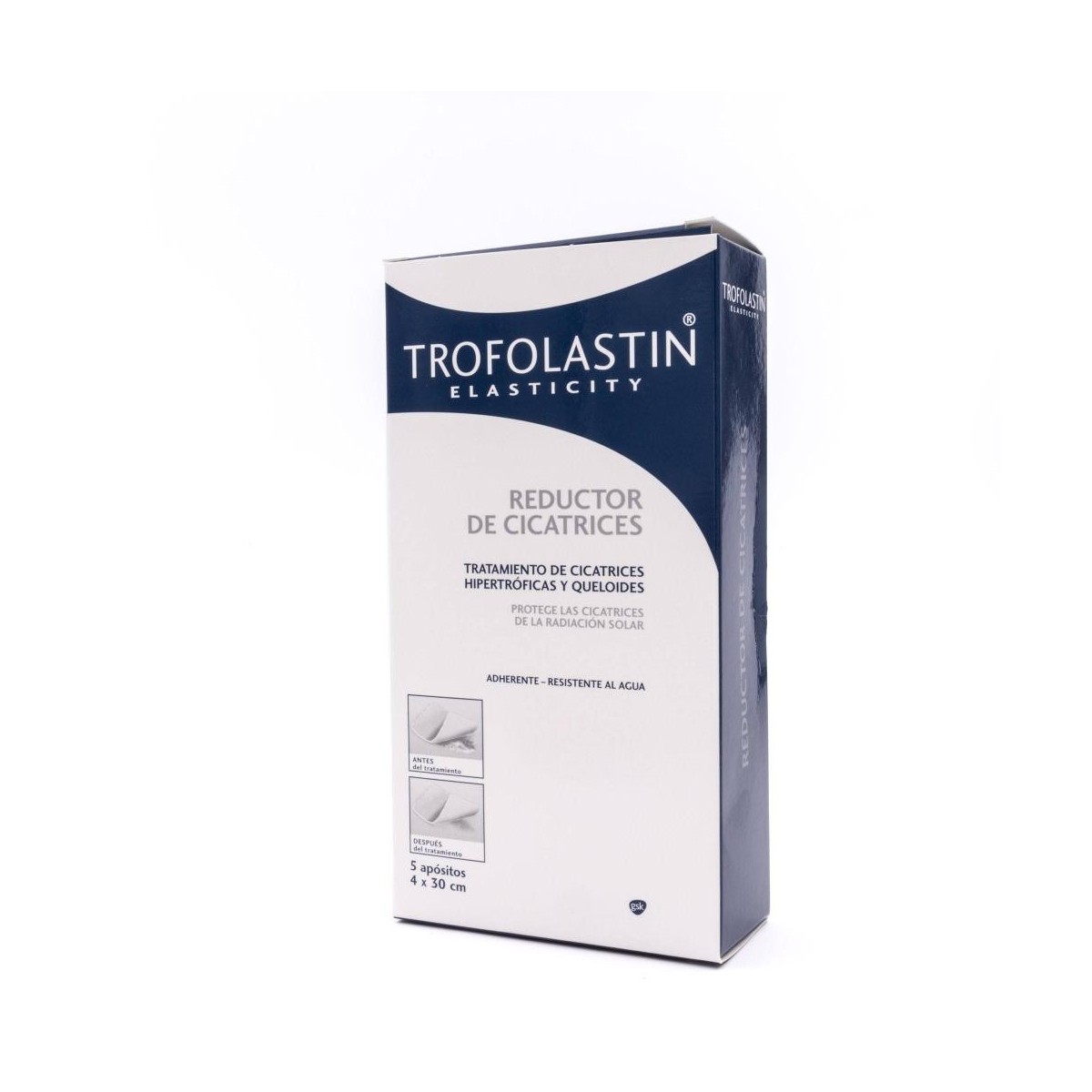 trofolastin reductor de cicatrices 4 x 30 cm 5 apositos