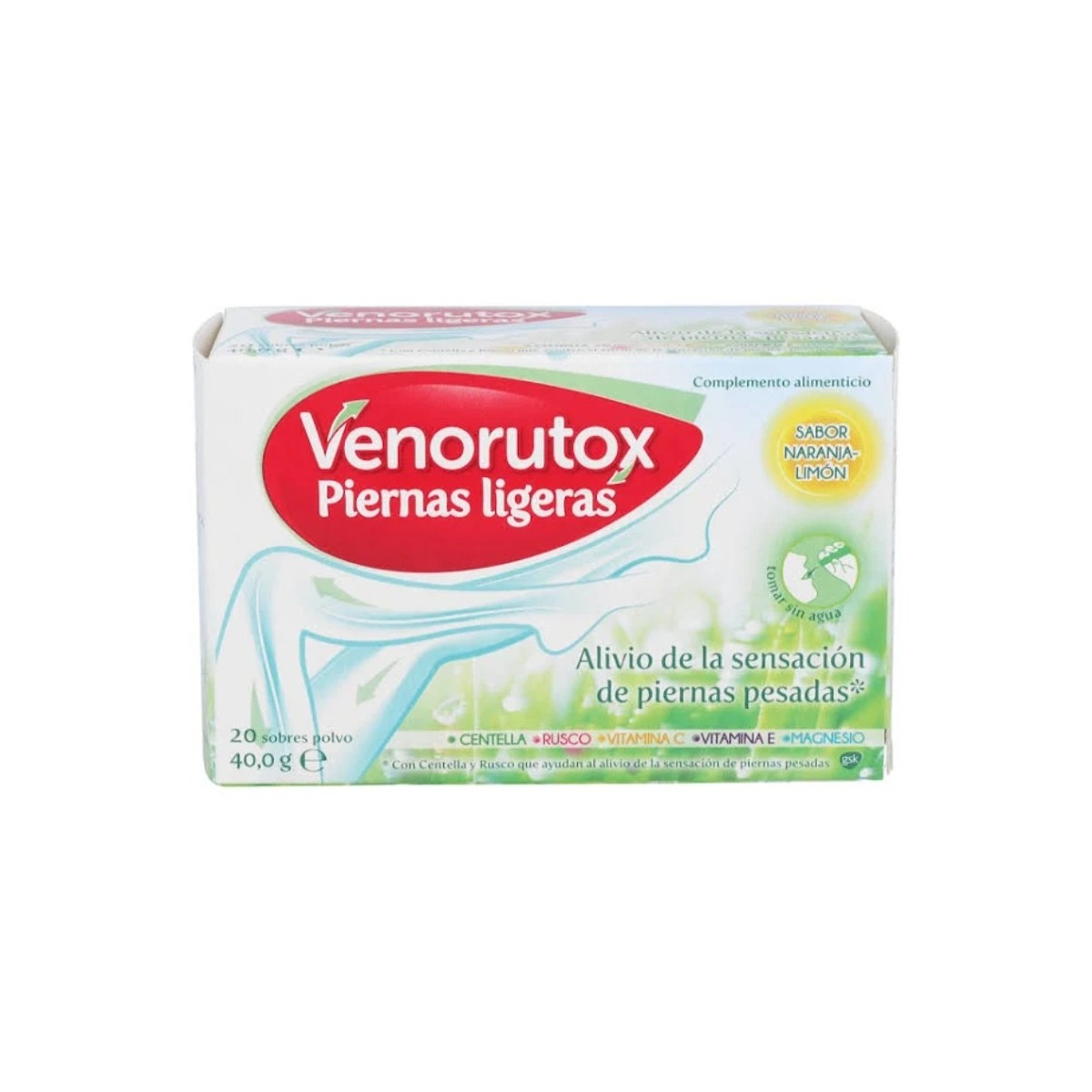 venorutox piernas ligeras 20 sobres
