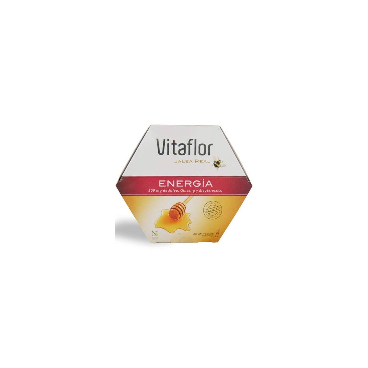 vitaflor jalea real energia 20 ampollas