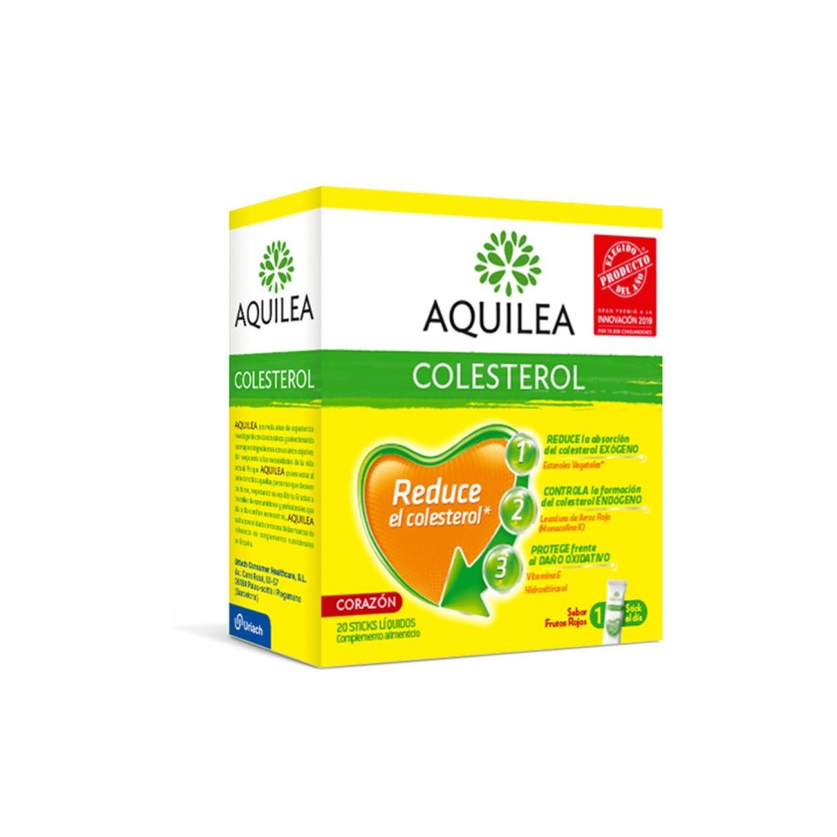 aquilea colesterol 20 sticks