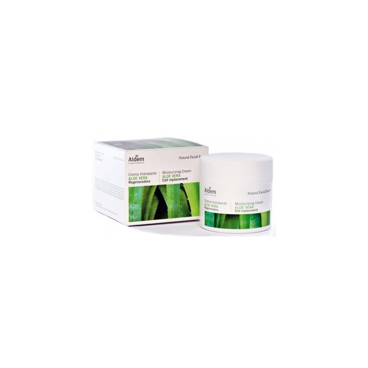 aldem crema hidratante aloe vera 50 ml