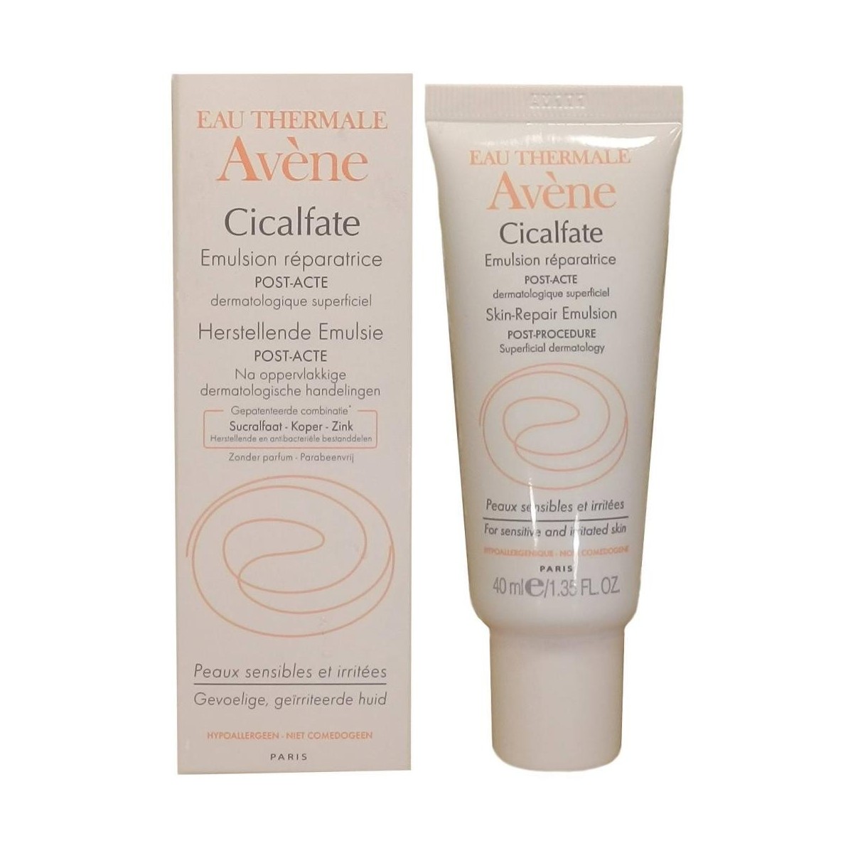 avene cicalfate post acto emulsion reparadora 40ml