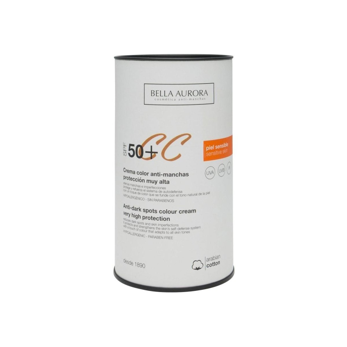 bella aurora crema color anti manchas spf50 piel sensible 30 ml