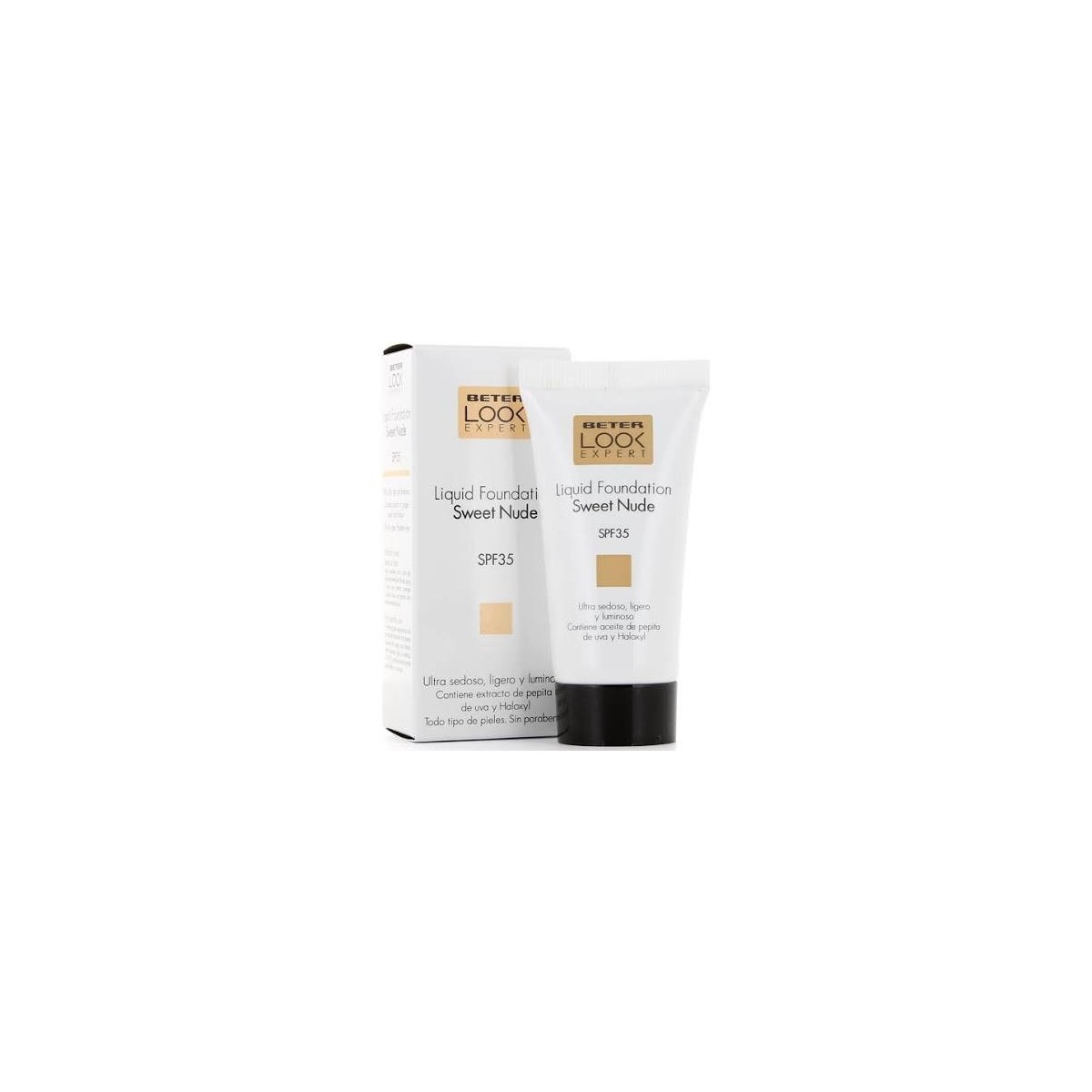beter maquillaje look expert foundation sweet nude