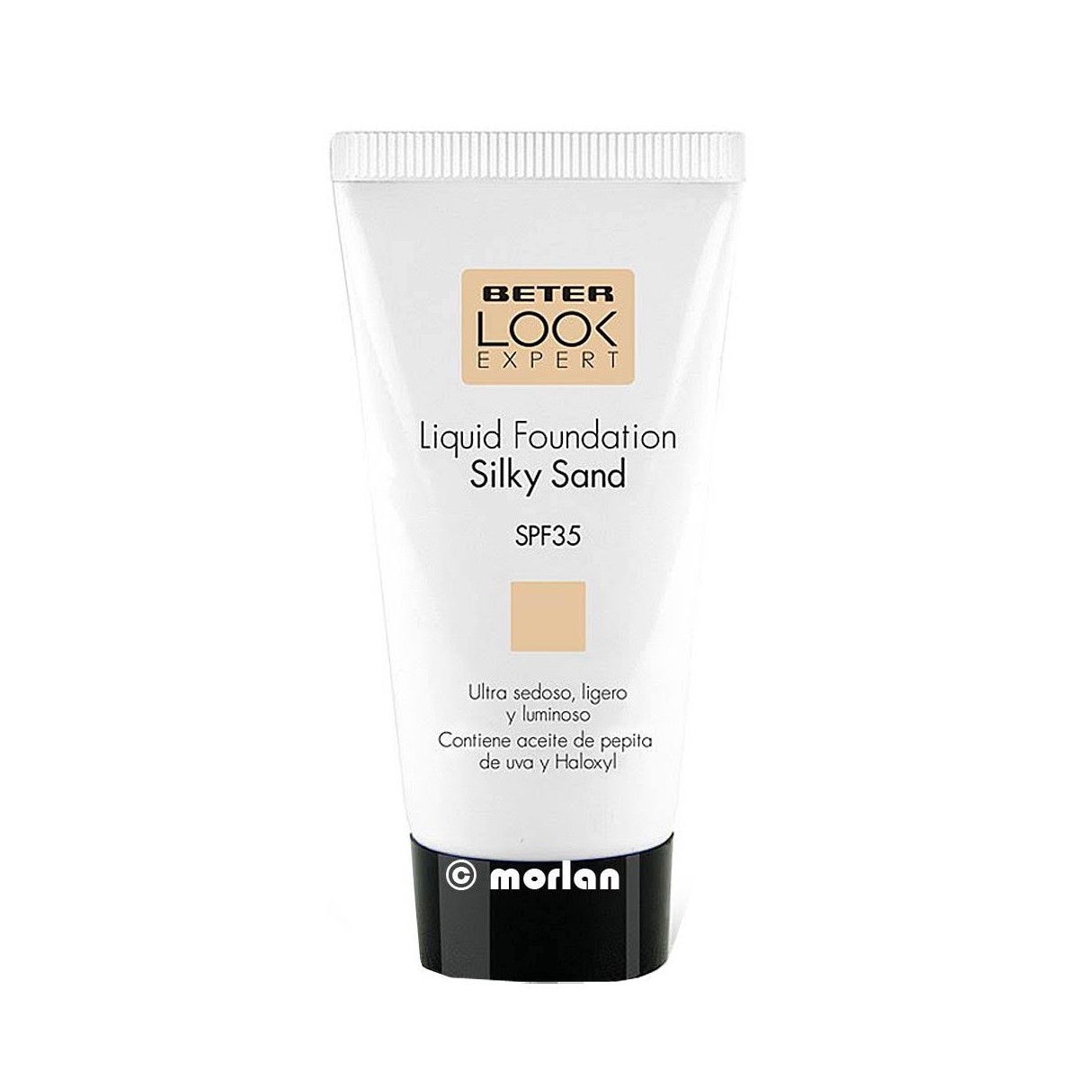 beter maquillaje look expert foundation silky sand
