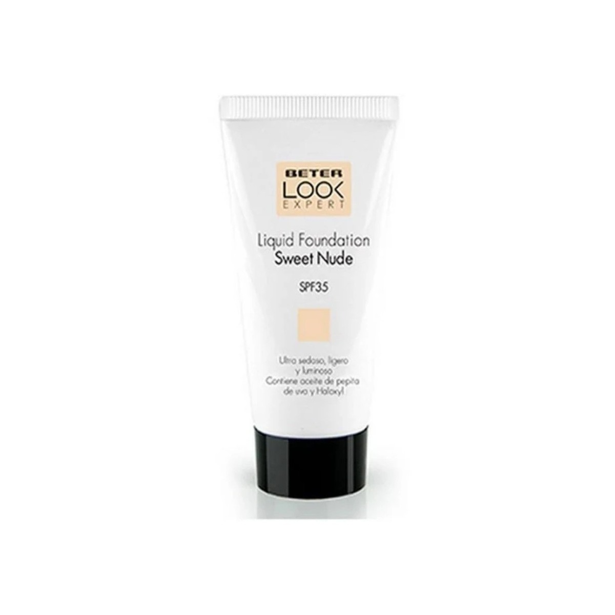 beter maquillaje look expert liquid foundation smooth honey