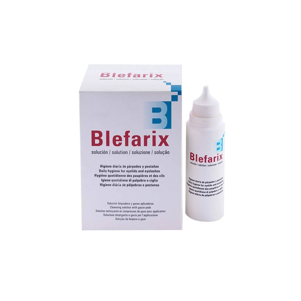 blefarix solucion 100 ml 100 gasas