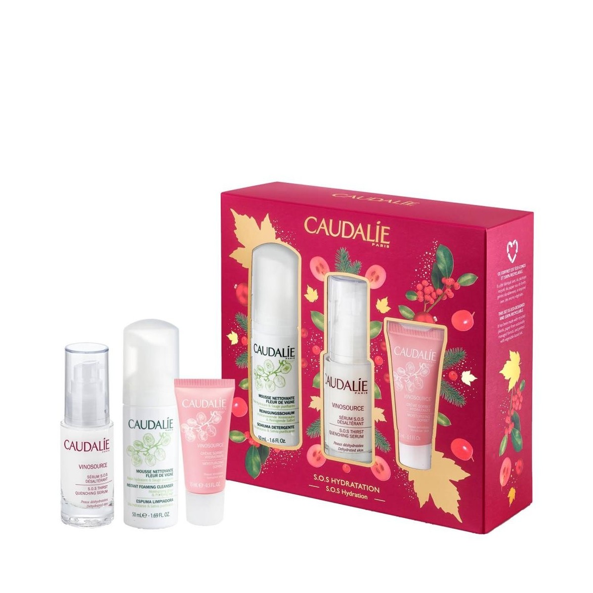 caudalie cofre vinosource serum