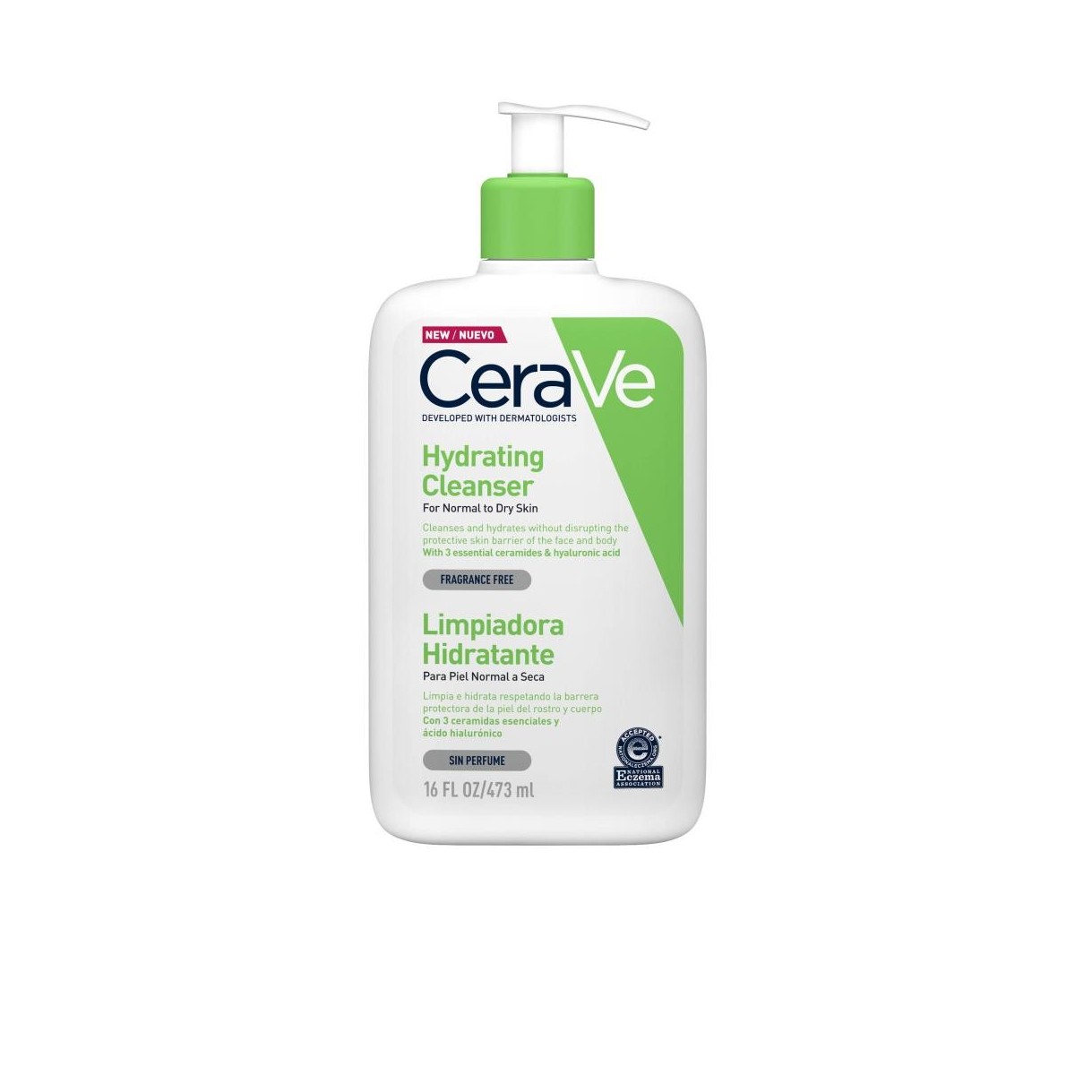 cerave limpiadora hidratante 473 ml