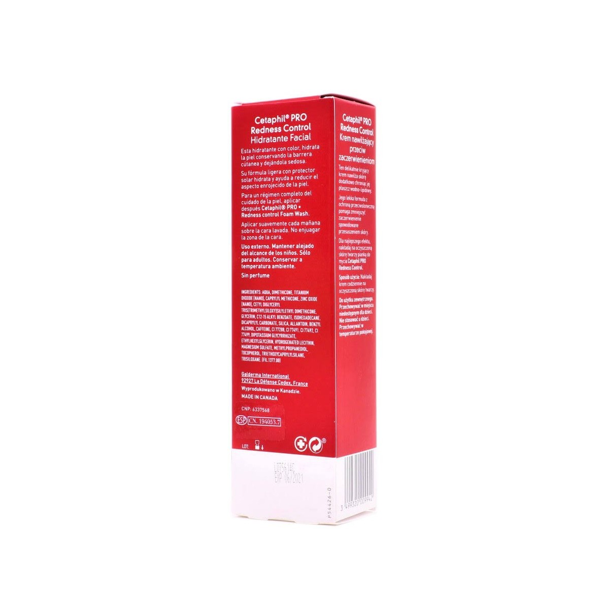 cetaphil pro redness control hidratante facial 50ml