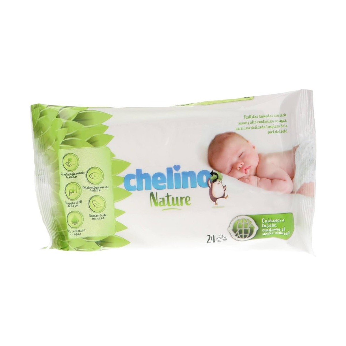 chelino nature toallitas 24 unidades