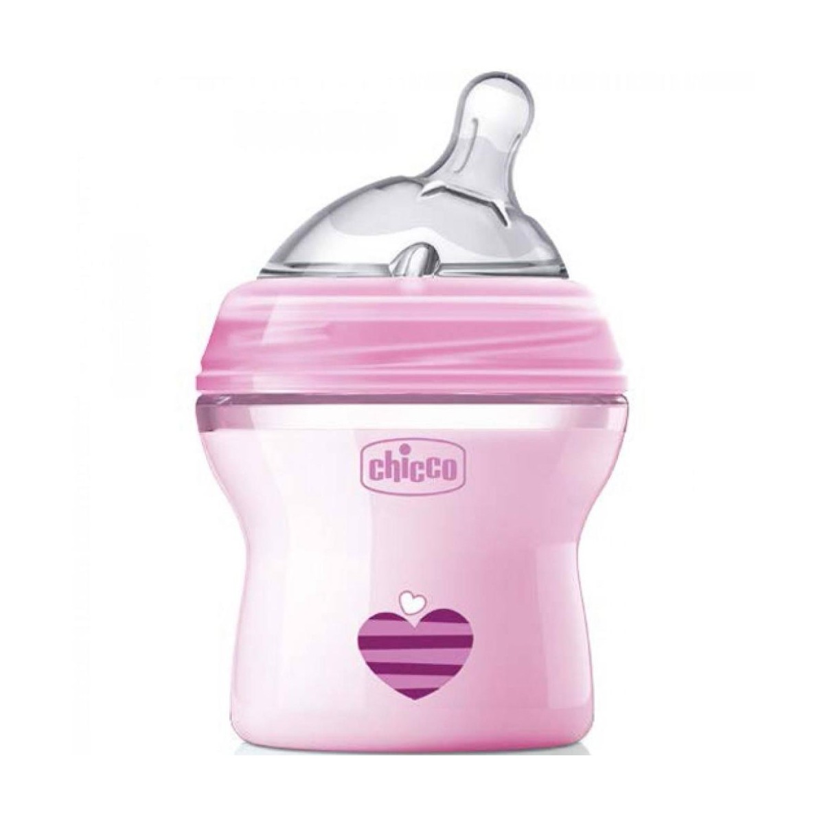 biberon natural feeling 150 ml rosa chicco 0m