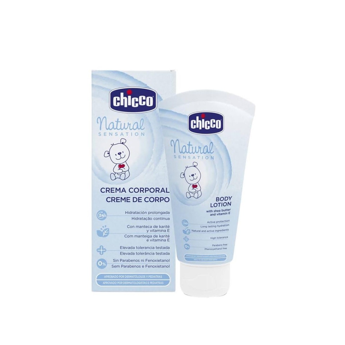 chicco natural sensation crema corporal 150 ml