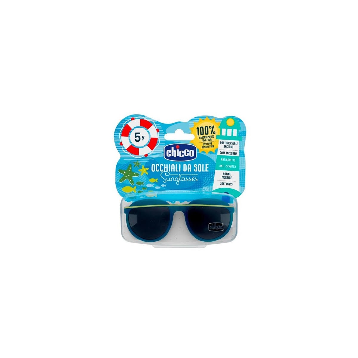 chicco gafas de sol verdes 5 anos