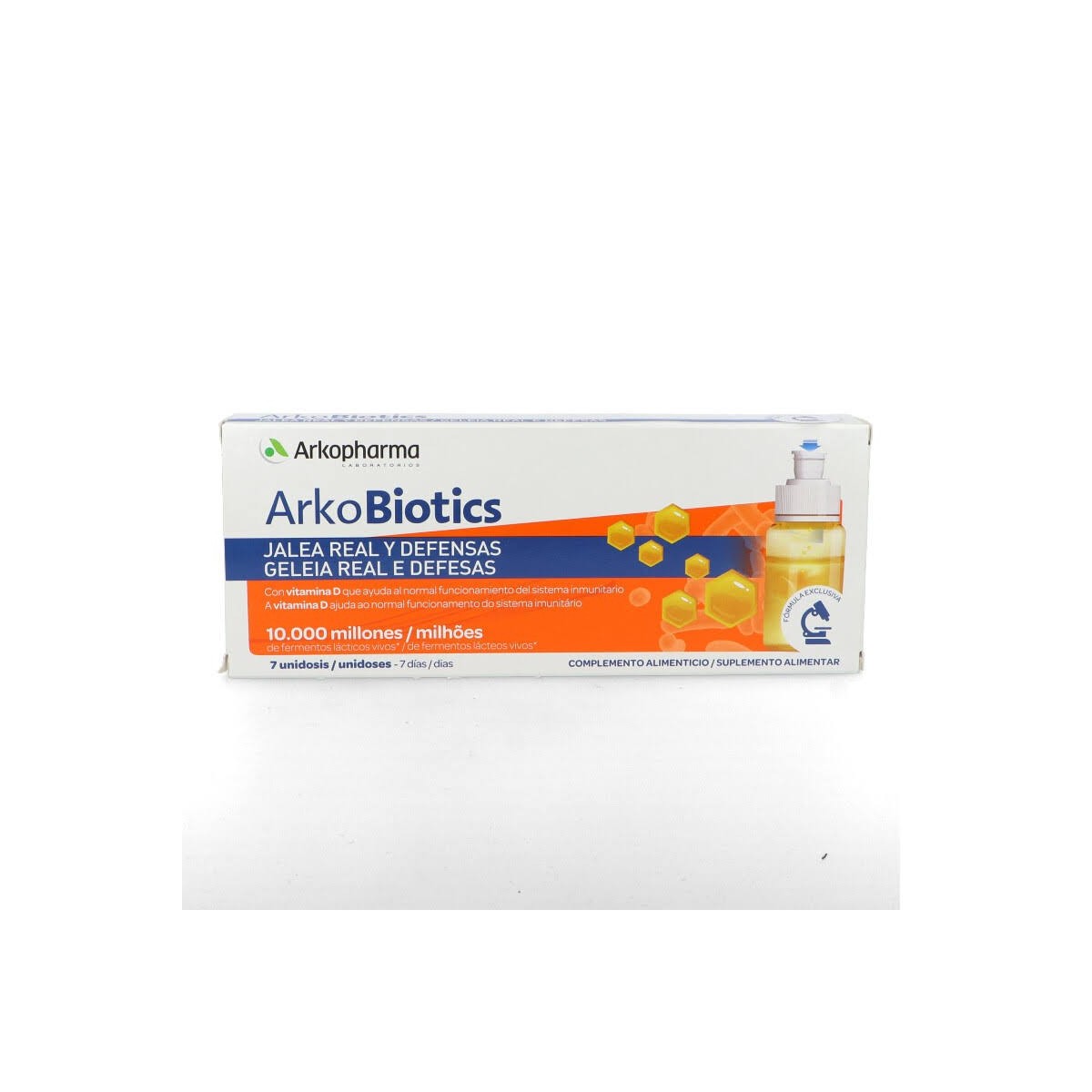 arkobiotics jalea real y defensas adultos 7 unidosis