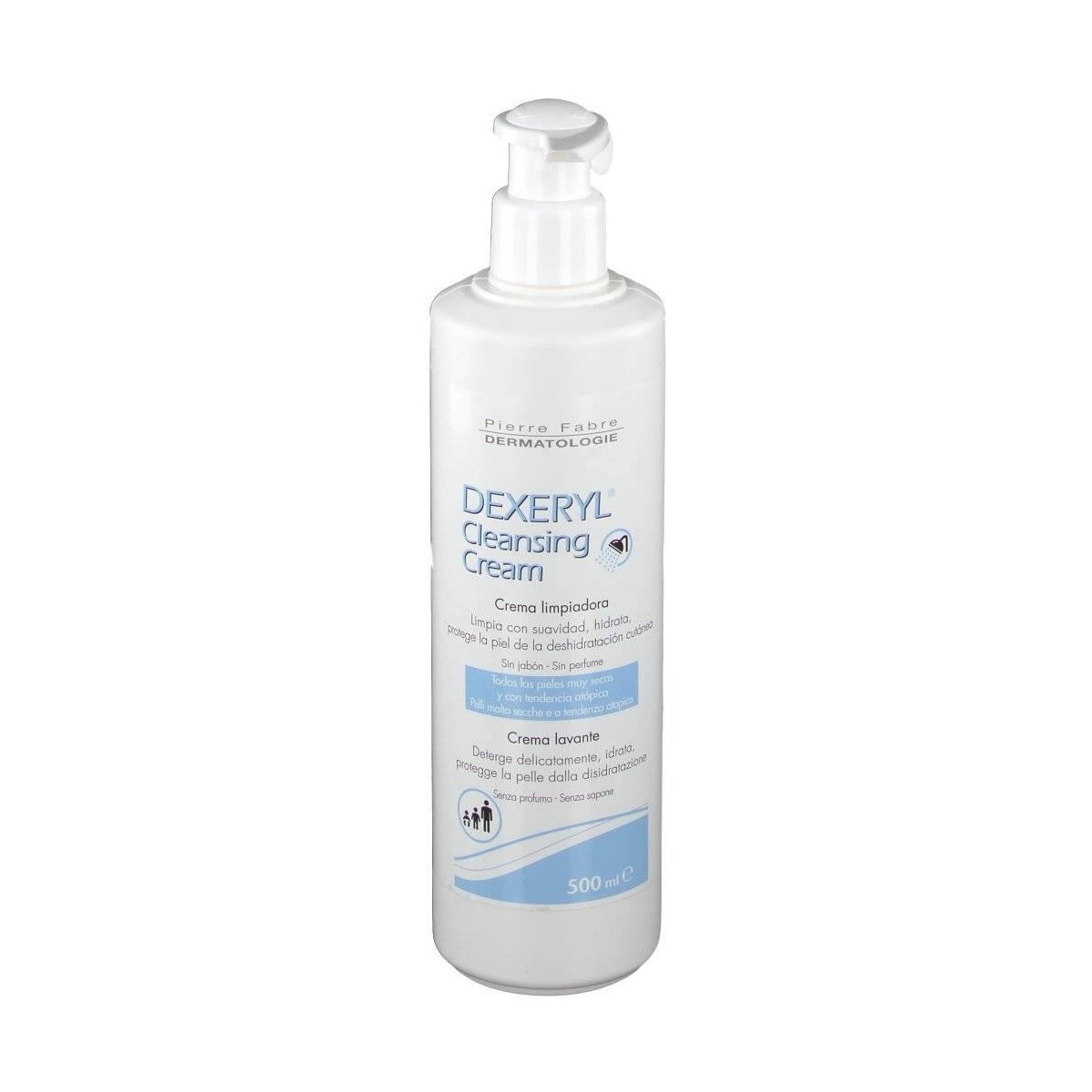 dexeryl crema limpiadora 500 ml