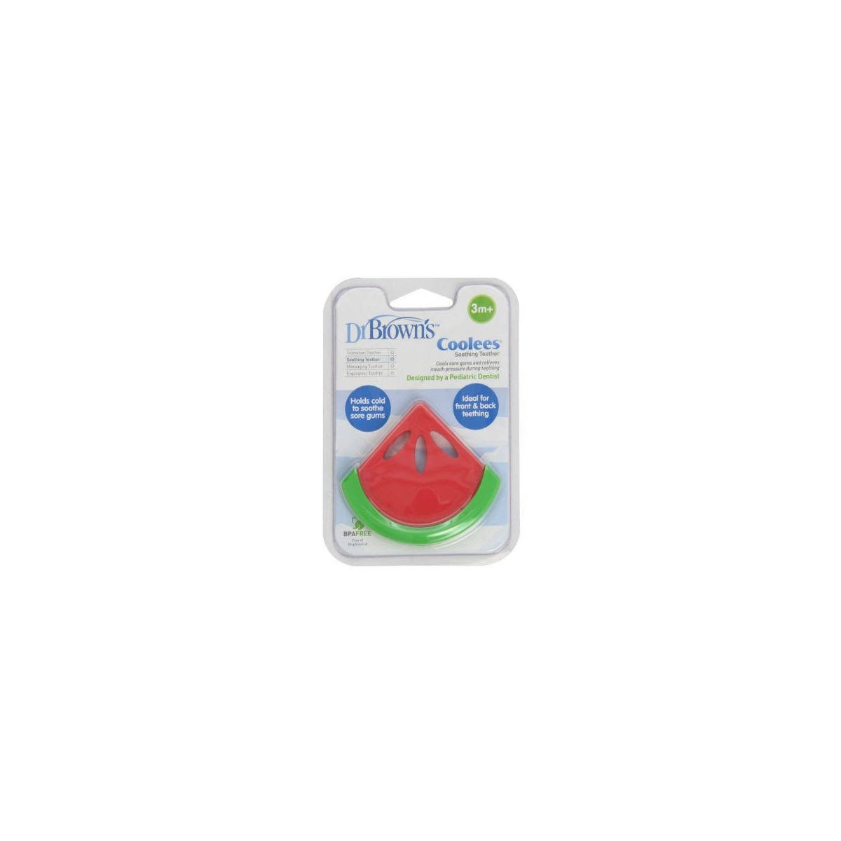 mordedor dr brown s calmante forma de sandia