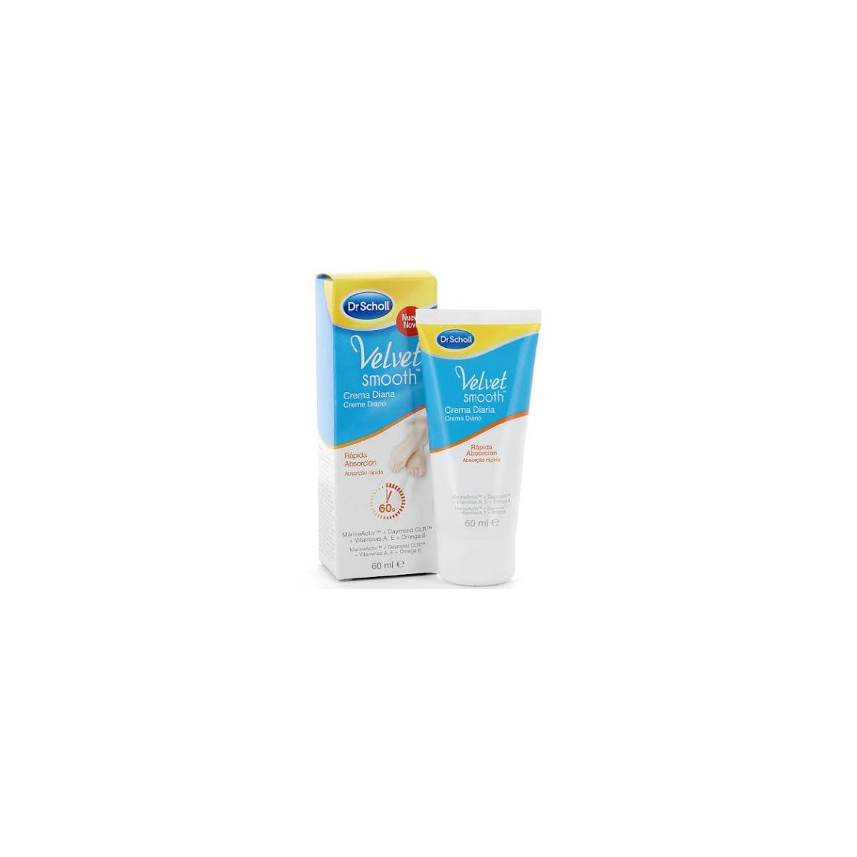 dr scholl velvet smooth crema diaria 60 ml