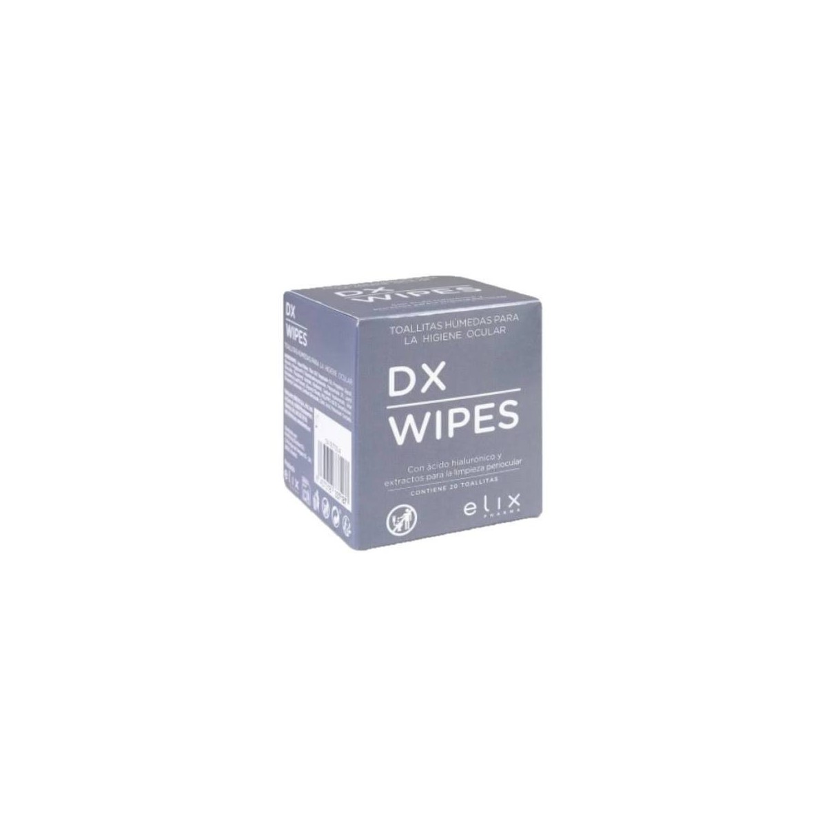 dx wipes 20 toallitas humedas