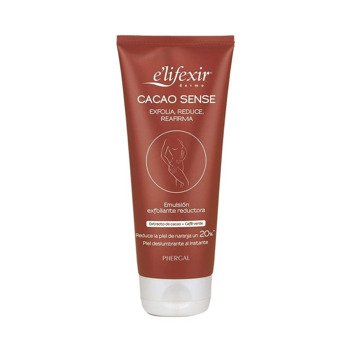 elifexir cacao sense exfoliante reductor 200 ml