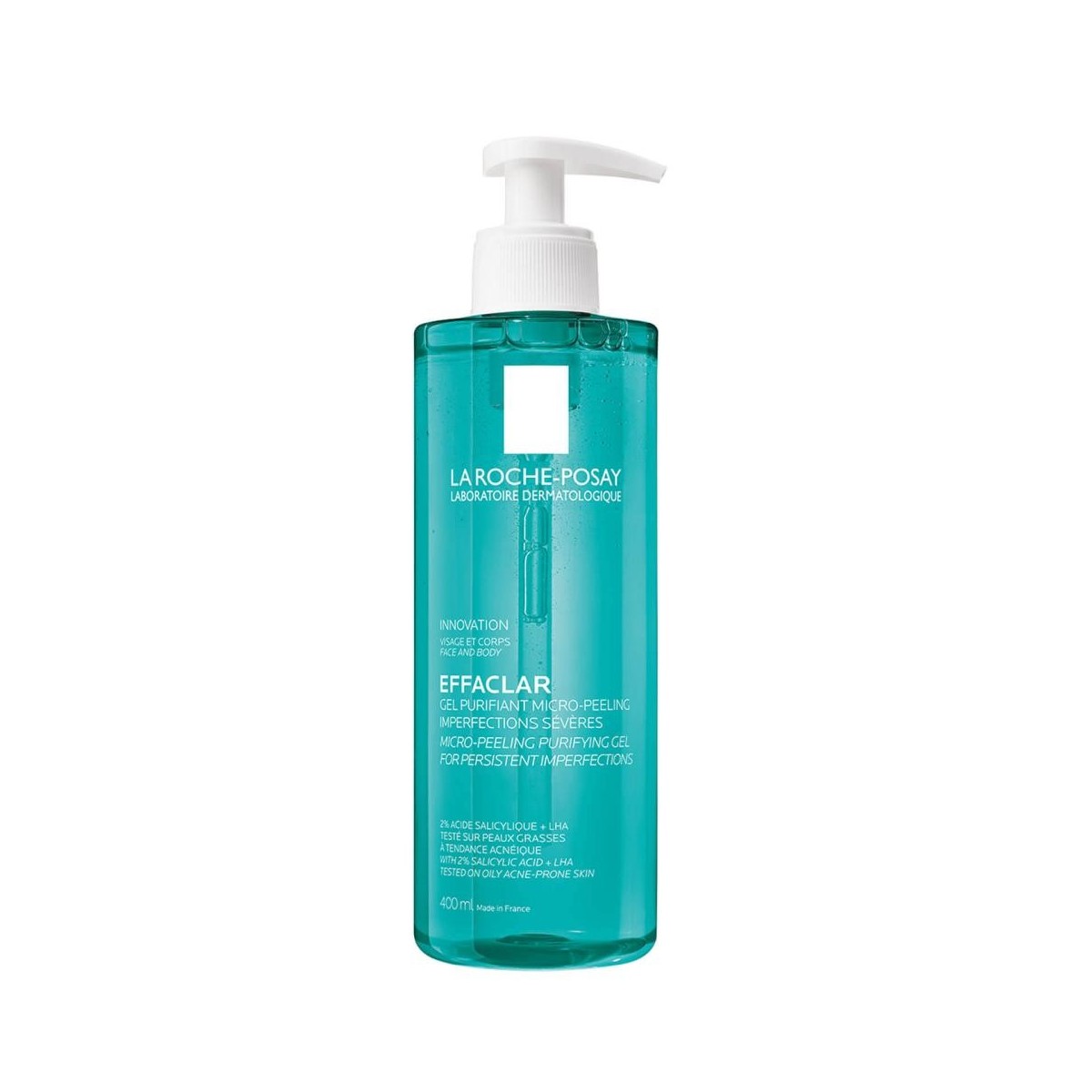effaclar gel purificante micro exfoliante 400 ml la roche posay
