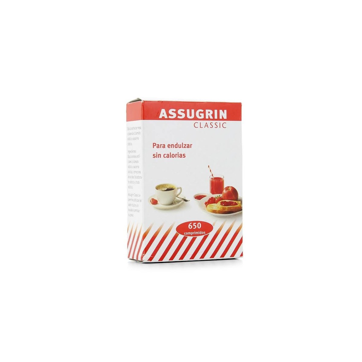 assugrin classic 650 comprimidos