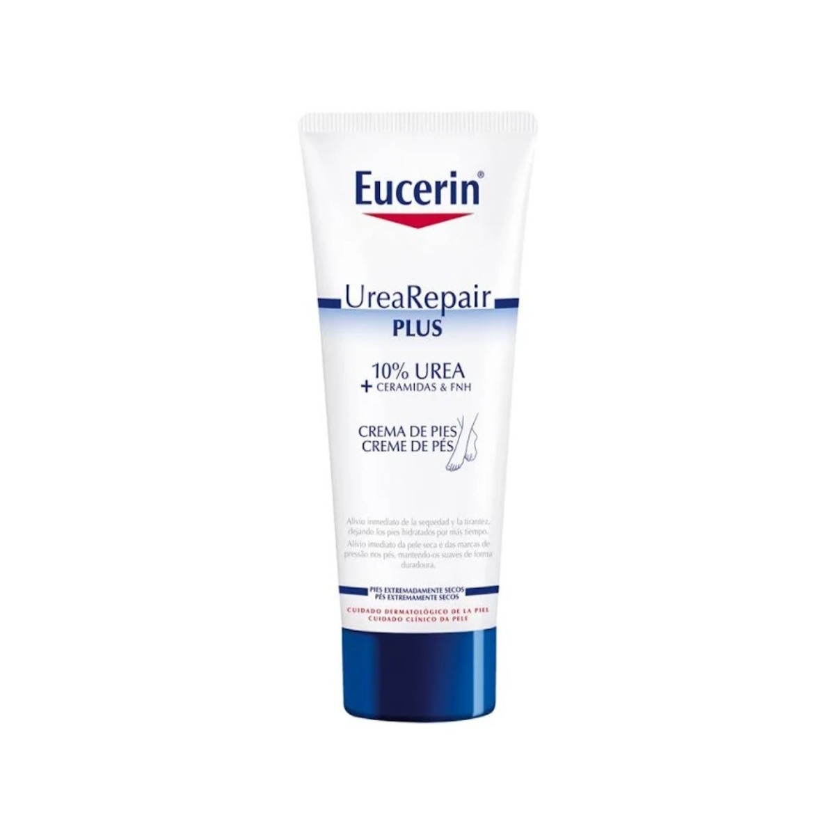 eucerin urea repair plus crema de pies 10 100 ml
