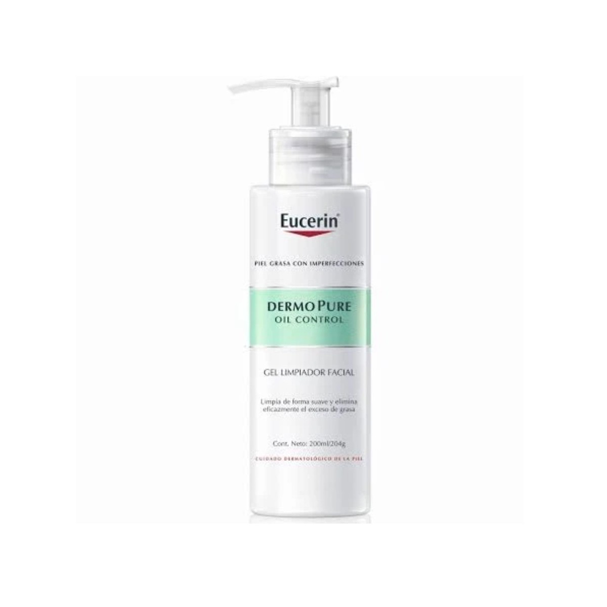 dermopure oil control gel limpiador facial 200 ml eucerin