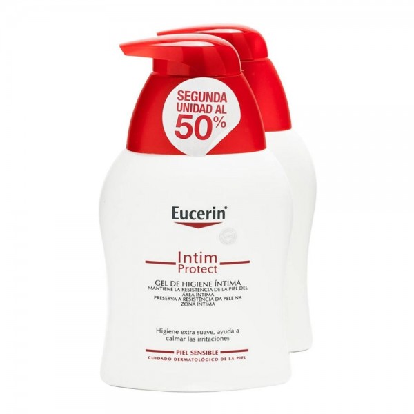 eucerin higiene intima 250ml duplo