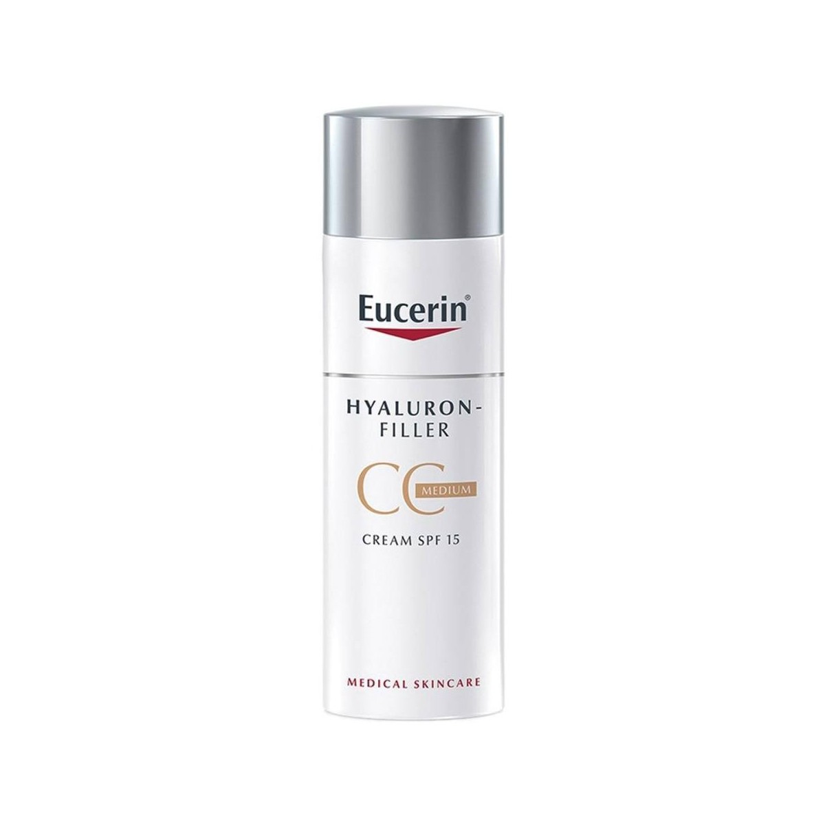 hyaluron filler cc cream tono medio 50 ml eucerin
