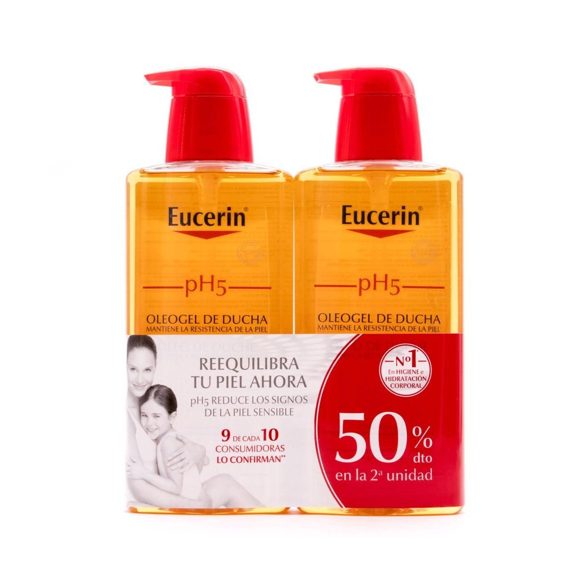 eucerin oleogel de ducha ph5 2x400ml
