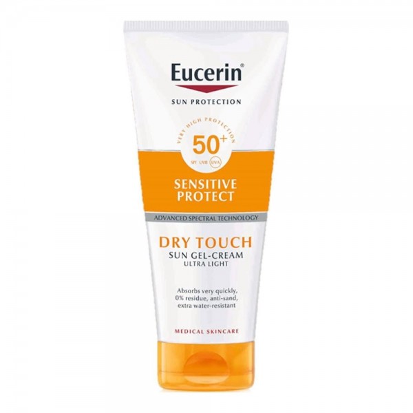 eucerin sun gel cream dry touch sensitive protect spf50 200ml